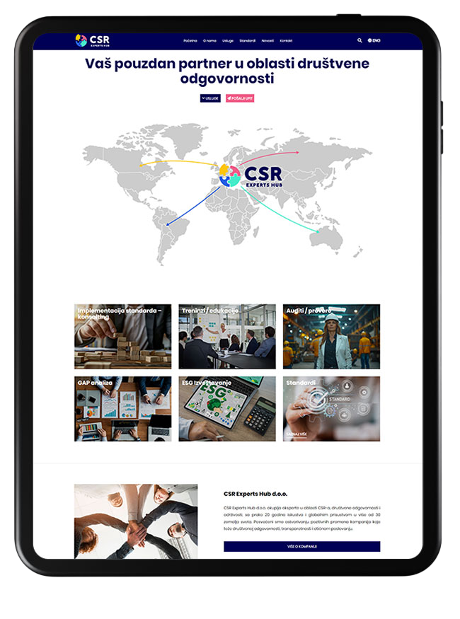 korporativni sajt csr-hub.com