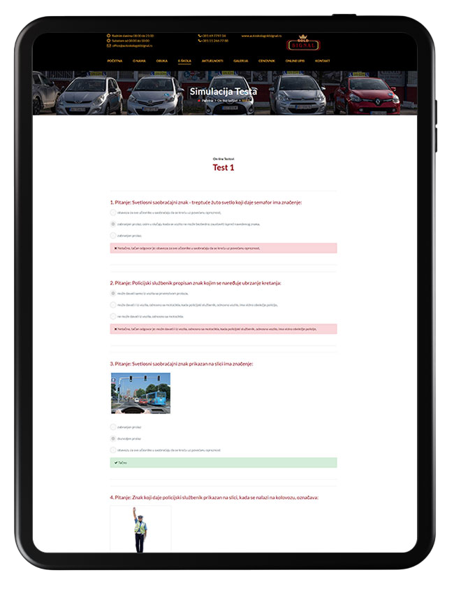 autoskolagoldsignal