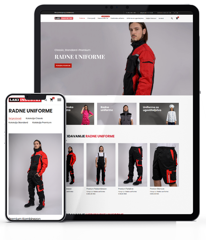 laki industry web prodavnica