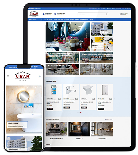 web prodavnica libar home