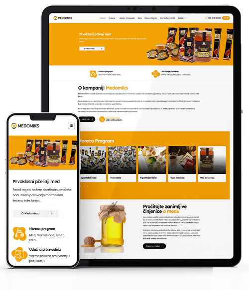 korporativni sajt Medomix