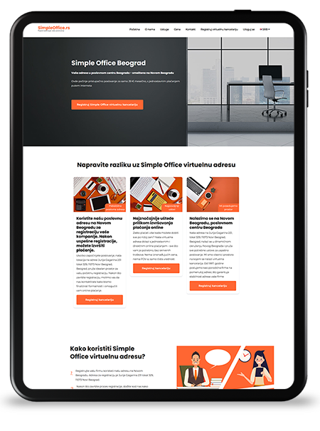 Simple Office web aplikacija