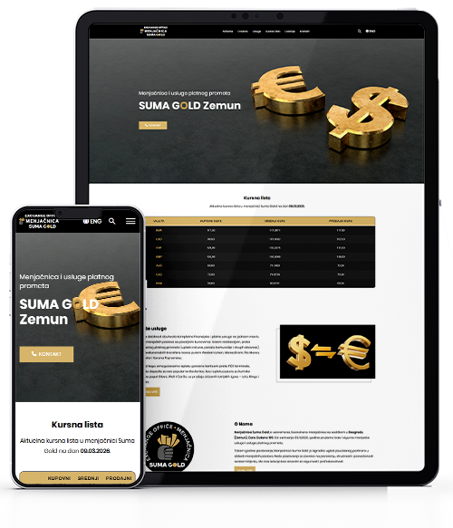 korporativni sajt suma gold